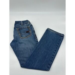 Ariat FR M4 Low Rise Boot Denim Blue Jeans Cat2 Flame Resistant 32x34